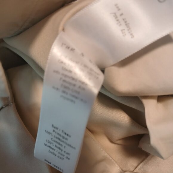 Rag & Bone Brooke two toned pleated leather skirt - Picture 12 of 12